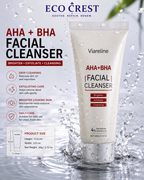 ECO CREST - AHA + BHA Facial Cleanser