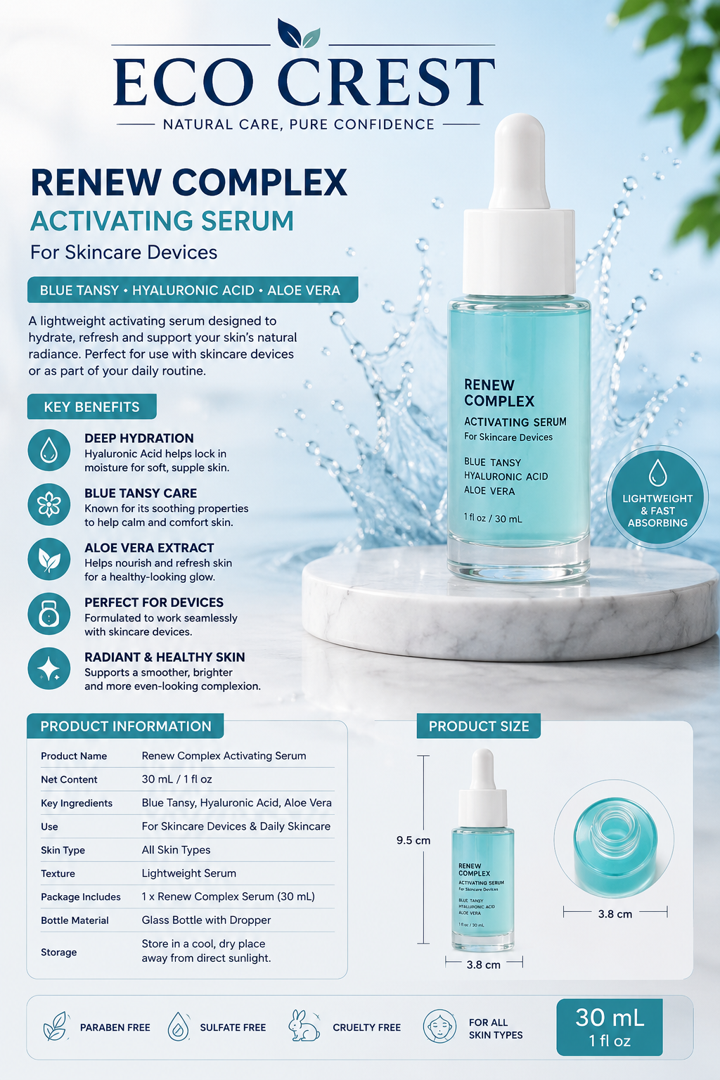 ECO CREST - Renew Complex Activating Serum