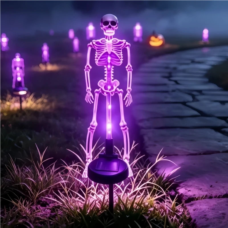 ECO CREST - Solar Skeleton Stake Light