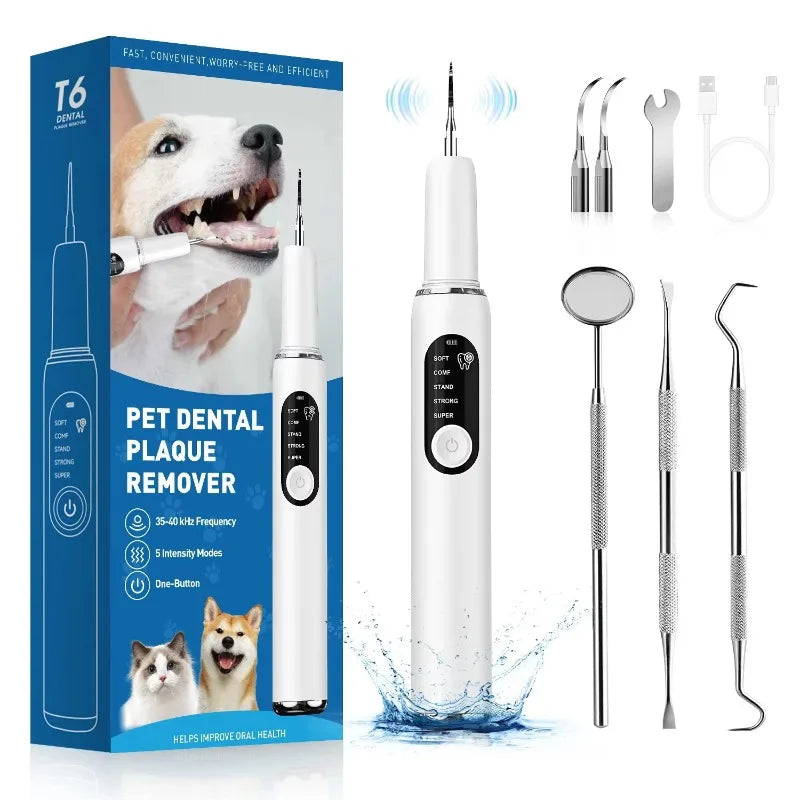 ECO CREST - Dog & Cat Dental Cleaning Tool with LED Light