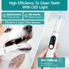 ECO CREST - Dog & Cat Dental Cleaning Tool with LED Light