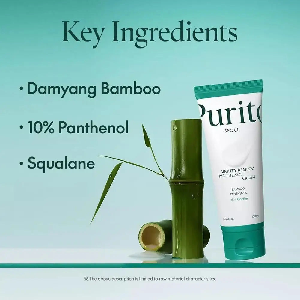 ECO CREST - Purito Bamboo & Panthenol Cream for Deep Moisture