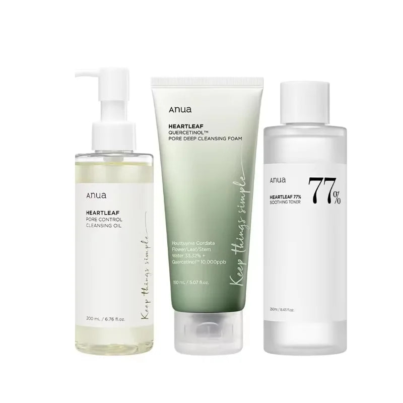 ECO CREST - ANUA Heartleaf 77 Skincare Set
