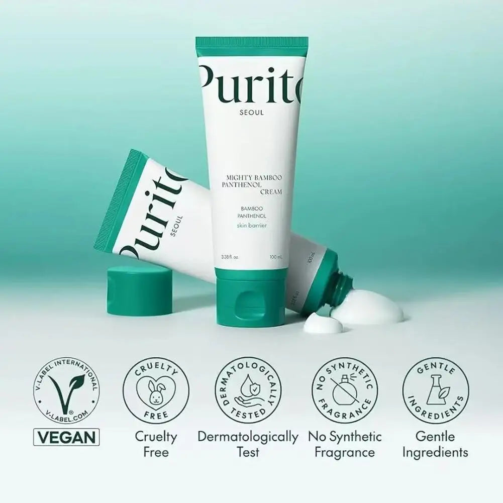 ECO CREST - Purito Bamboo & Panthenol Cream for Deep Moisture