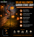 ECO CREST - Solar Halloween Garden Stake Light