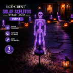 ECO CREST - Solar Skeleton Stake Light